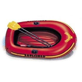 Intex Recreation 58331EP Explorer 200 Boat Set, 2-person by