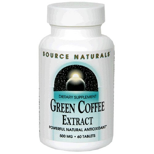 Source Naturals Green Coffee Extract, 60 Tablets Source Naturals Green Coffee Extract, 60 Tablets