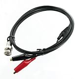 テイシン 電機 同軸テストリード1.5m シールドクリップM⇔BNCプラグ CCA103