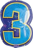 Number 3 Years Old Foil Balloon 20