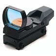 UAG Tactical 4 Reticle Red Dot Open Reflex Sight with Weaver-Picatinny Rail Mount