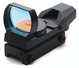 UAG Tactical "CQB" Rifle Shotgun Pistol Red-Green 4 Reticle Red Dot Open Reflex Sight/Scope