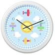 Olive Kids - Up and Away Clock (White)
