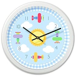 Olive Kids - Up and Away Clock (White)