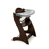 Badger Basket Embassy Wood Baby High Chair with... by Badger Basket