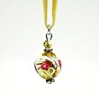 Murano Glass Pendant - Ashley Yellow