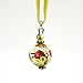Murano Glass Pendant - Ashley Yellow