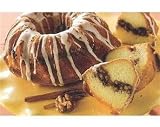 Cinnamon Swirl Walnut Crown Cake by Wisconsinmade.com