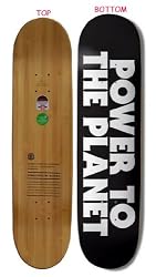 ElementPowertothePlanetSkateboardDeckBAMBOOMADE