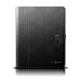 Trenton Leather Swivel Folio for iPad/ iPad 2 - Black