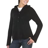 Juniors Xhilaration Hooded Cardigan - Black