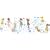 Decofun, Disney Fairies Wall Sticker Stikarounds