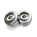 NFL Green Bay Packers Auto License Plate, Frame Chrome Screw Covers