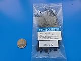 ＜結束バンド通販・販売＞結束バンド＜黒　2.5mm×100mm　約100本＞ナイロンケーブルタイ＜con-930＞