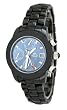 Oniss #ON795-L Women's Multi Function 3 Dial Black Ceramic Watch