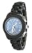 Oniss #ON795-L Women's Multi Function 3 Dial Black Ceramic Watch