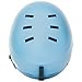 Traverse Sports 2-in-1 Convertible Ski & Snowboard/Bike & Skate Helmet, Matte Sky Blue, Small/Medium