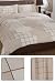 Ashton Latte Double Duvet Cover Set