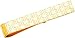 14K Gold Tie Bar