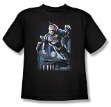Superman - Night Fight Youth T-Shirt In Black