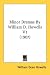 Book Minor Dramas By William D. Howells V1 (1907)