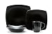 Red Vanilla Black Rice 16-Piece Dinnerware Set
