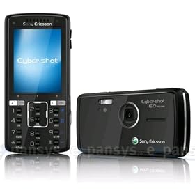 Sony Ericsson K850i Cyber-shot Unlocked Cell Phone with 5 MP Camera, U.S./International 3G, Media Player, M2 Memory Slot--International Version with No Warranty (Quicksilver Black)