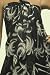 Black and White Palm Trees Beach Wrap Pareo