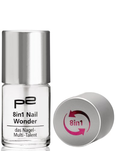 P2 8 in 1 Nail Wonder Multi-Nagellack, 2er Pack (2 x 10 ml)