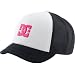 DC Ladies Hats Statement Trucker White/Black