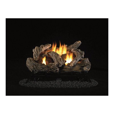 ProCom Dual Fuel Vent-Free Gas Log Set - 32,000 BTU, Model# PCD24TD