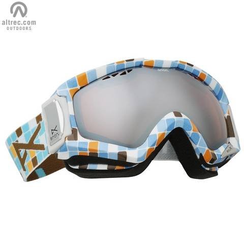 ANON REALM GOGGLE 2008 BLACK FRAME GOLD LENS