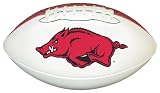 Arkansas Razorbacks Official Size Synthetic Leather Autograph Football