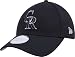 New Era Colorado Rockies Youth Pinch Hitter Wool Replica Adjustable Cap (Black)
