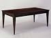 Powell Mission "Distressed Dark Oak" Dining Table with Butterfly Leaf