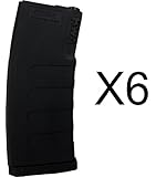 KWA Airsoft Magazines, AEG KM4 / KM16 (mid-cap) 120 round - 6 pack