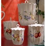 Corelle Chutney 4-Piece Canister Set by