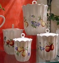 Corelle Chutney 4-Piece Canister Set