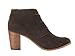 TOMS Women's Lunata Lace Up Bootie Chocolate Brown Suede Size 8