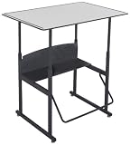 Safco AlphaBetter Desk, 36 by 24 Premium Top without Book Box