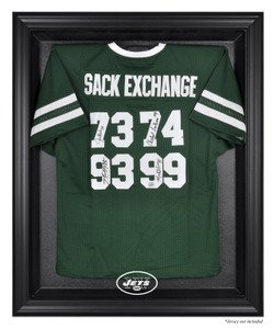 New York Jets Black Framed NFL Jersey Display Case