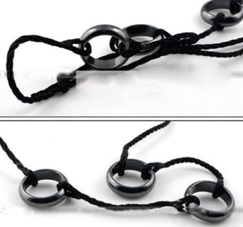 Hot Uchiha Itachi Ninja Cosplay Anime 3 Rings Necklace Pendant