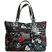 - Coach Limited Edition Graffiti Hearts Glam Shopper Bag Purse Tote Black Red