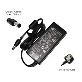 Laptop Adapter for HP Compaq Presario CQ60 CQ61 CQ57 CQ70 CQ71 CQ56 CQ70-220EM Laptop Charger AC Adapter Adaptor (Includes UK Powercord & 12 month warranty) - "Laptop Power" - Branded