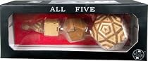 All Five Wooden Puzzle
