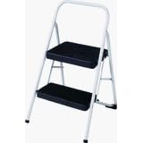 Cosco 11-135CLGG4 Folding Step Stool, 2-Step, Cool Gray