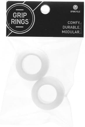 SpurCycle Grip Ring Spares (Pack of 2), White