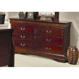 Louis Philippe Dresser by Coaster Furniture