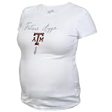 My U Texas A&M Aggies White Future Aggie Maternity T-shirt