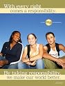 Student Rights and Responsibilities Poster Series - Set of 8 Laminated Posters for Middle and High School Students.